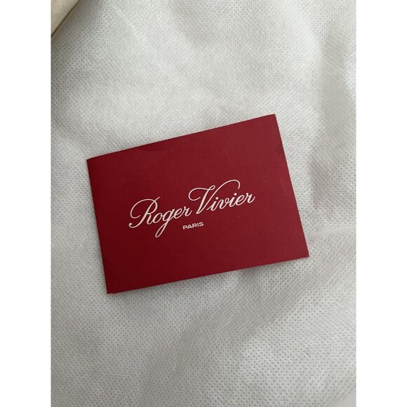 Roger Vivier Viv A La Plage Plissé Tote Bag - Picture 12 of 12